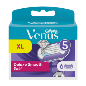 GILLETTE VENUS DELUXE SMOOTH SWIRL RASIERKLINGEN 6ER