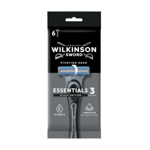 WILKINSON SWORD ESSENTIAL 3 BLACK EDITION EINWEGRASIERER 6ER