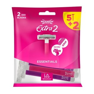WILKINSON SWORD EXTRA 2 ESSENTIALS BEAUTY EINWEGRASIERER 5+2