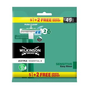 WILKINSON SWORD EXTRA 2 ESSENTIAL SENSITIVE EINWEGRASIERER 5+2