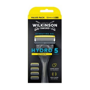 WILKINSON SWORD HYDRO 5 ULTIMATE RASIERER + 5 ERSATZKLINGEN