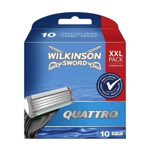 WILKINSON SWORD QUATTRO PLUS RASIERKLINGEN 10ER